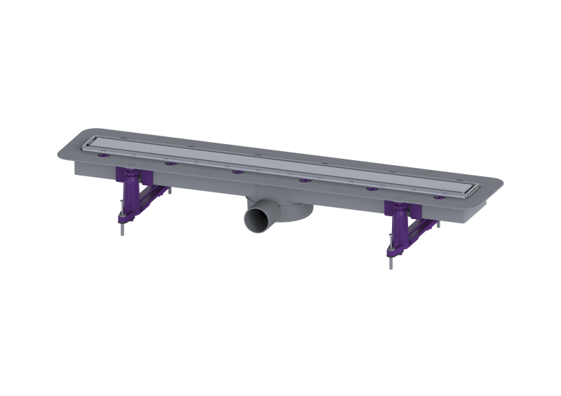 Duschrinne Linearis Comfort L: 750 mm, DN 50, bD, V2A Abdeck., K 3