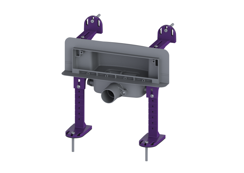 Drain body, Scada wall drain DN 50, with odour trap