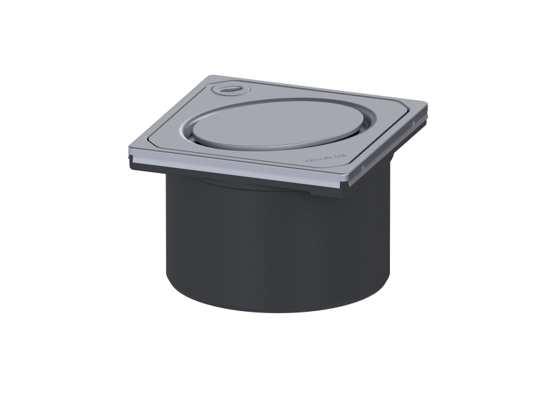 Upper section Oval des cover, 316SST, Lock&Lift, L15