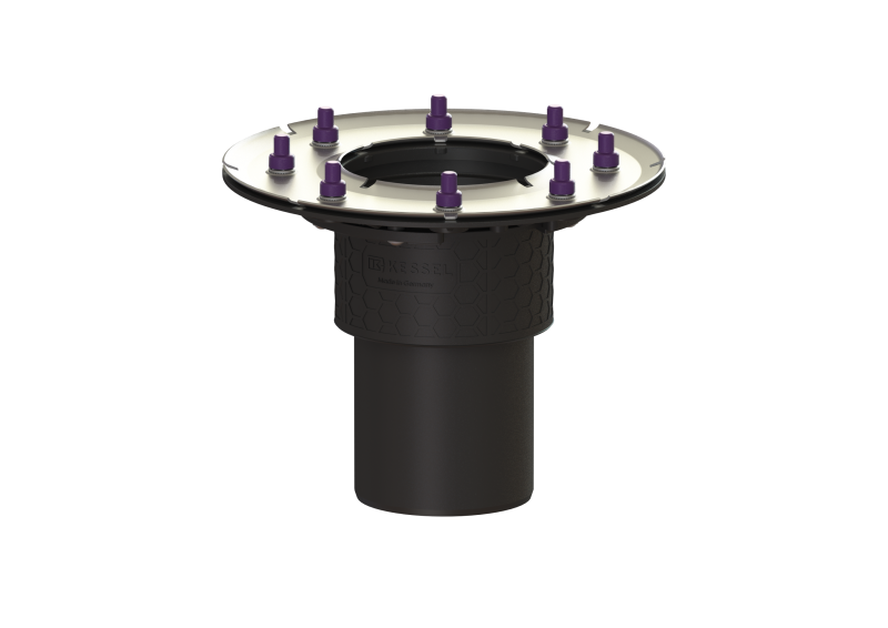 Grundkörper Ecoguss Pressfl., DN 100, senkrecht, ohne GV