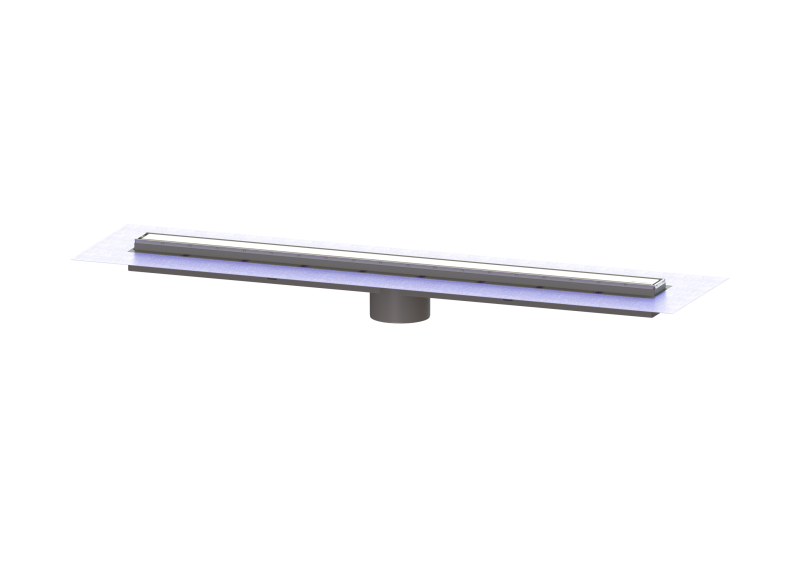 Linearis Comfort upper section L: 1150 mm, System 125, WaD, K 3