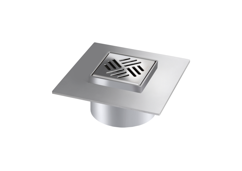 Aufsatzstück Ferrofix Sys 125, Klebefl., Schlitzr., 100x100 mm