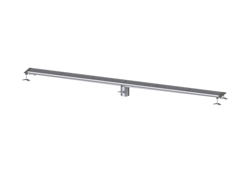 Kastenrinne Ferrofix Klebeflansch H: 15 mm, 156 x 3014 mm