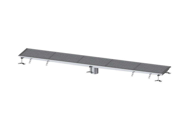 Kastenrinne Ferrofix ohne Klebeflansch, 400 x 2550 mm