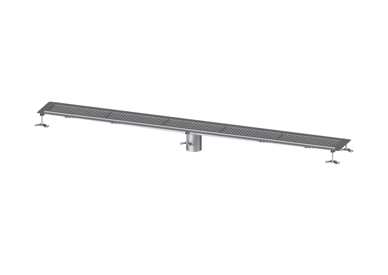 Kastenrinne Ferrofix Klebeflansch H: 6 mm, 200 x 2550 mm