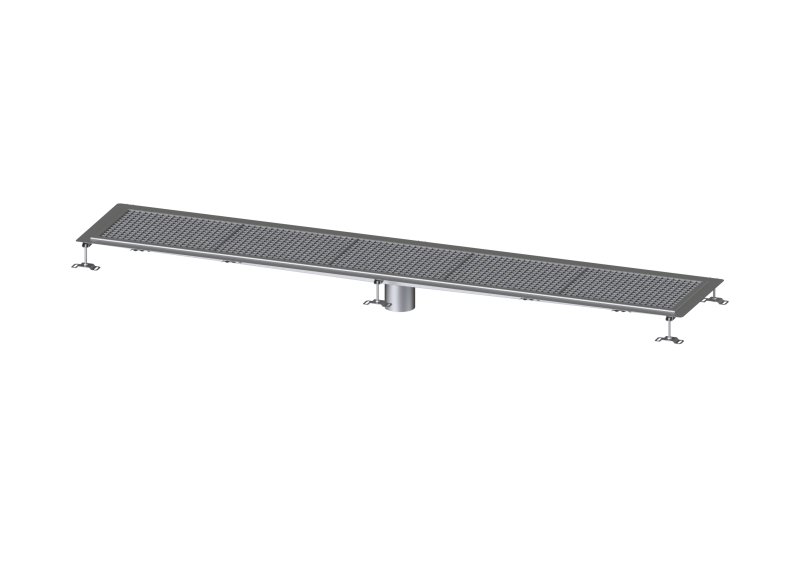 Kastenrinne Ferrofix Klebeflansch H: 6 mm, 400 x 2550 mm