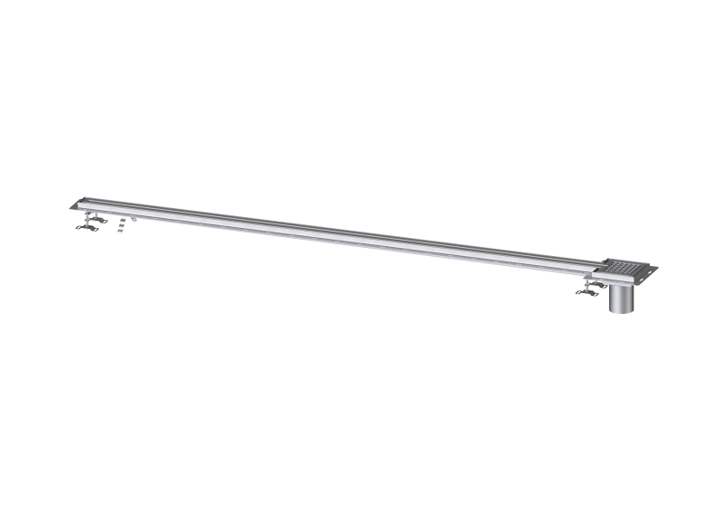 Schlitzrinne Ferrofix Fliesenanschlusswinkel, 17x3000mm, außen