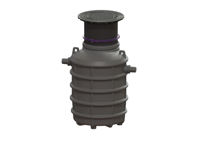 Fettabscheider EasyClean ground NS 4, Standard, 550-950 mm, D