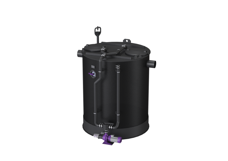 EasyClean round free Mix & Pump 