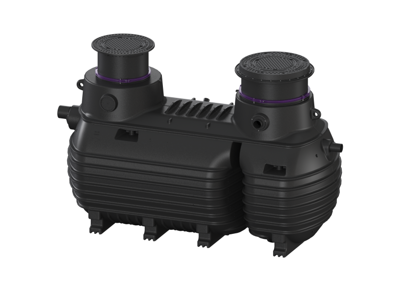 Fettabscheider EasyClean ground Multi, Direct-L, NS 10, T 120 mm, B 125