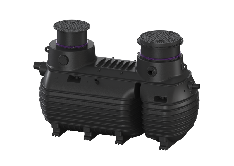 Fettabscheider EasyClean ground Multi, Direct-R, NS 10, T 120 mm, B 125