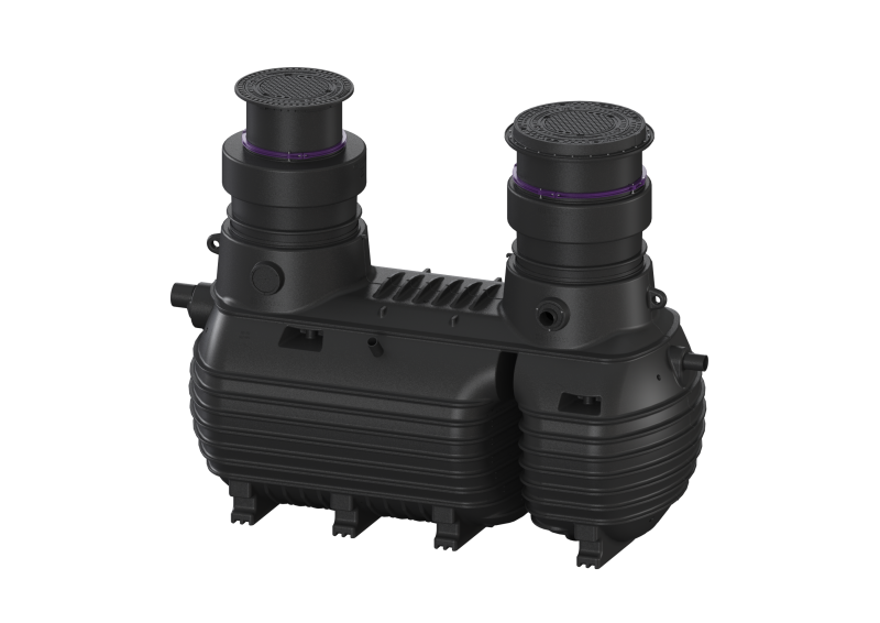 Fettabscheider EasyClean ground Multi, Direct-R, NS 10, T 170 mm, D 400