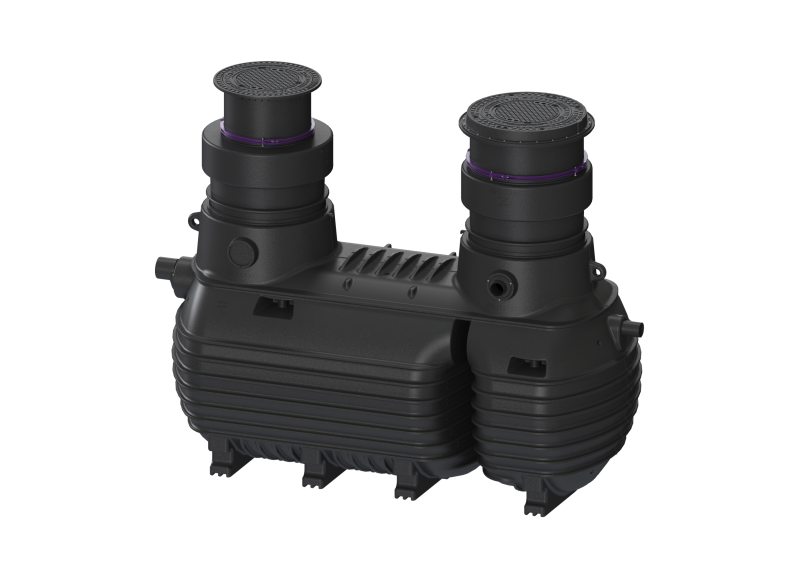 Fettabscheider EasyClean ground Multi, Standard, NS 10, T 170 mm, B 125