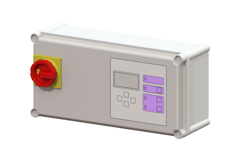 Comfort control unit 400V, Duo, 2x2.5-4.0 A direct connection