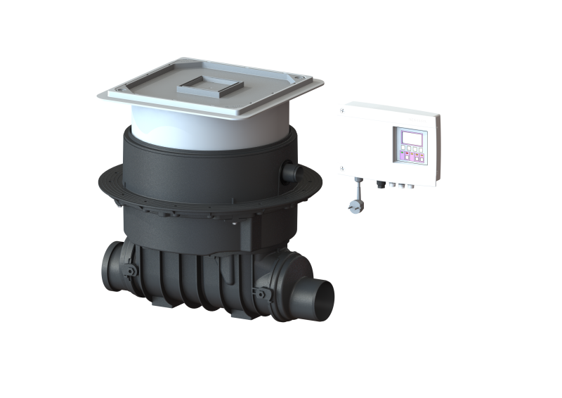 Rückstauhebeanlage Ecolift DN 100, Bodenpl., befliesbar | 2012-12-01