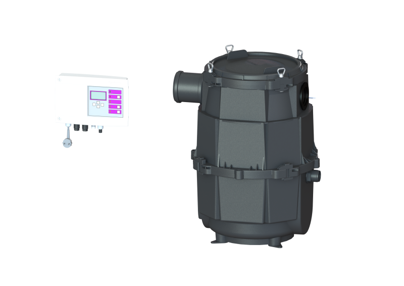 Hebeanlage Aqualift S Duo, KTP 500, Standard, Freiaufstellung | 2007-01-01