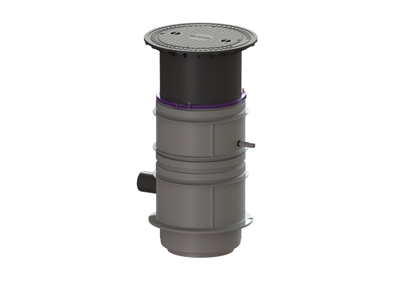 Pumpstation Aquapump Medium Tronic, STZ 1000, 1300-1750 mm, Klasse A