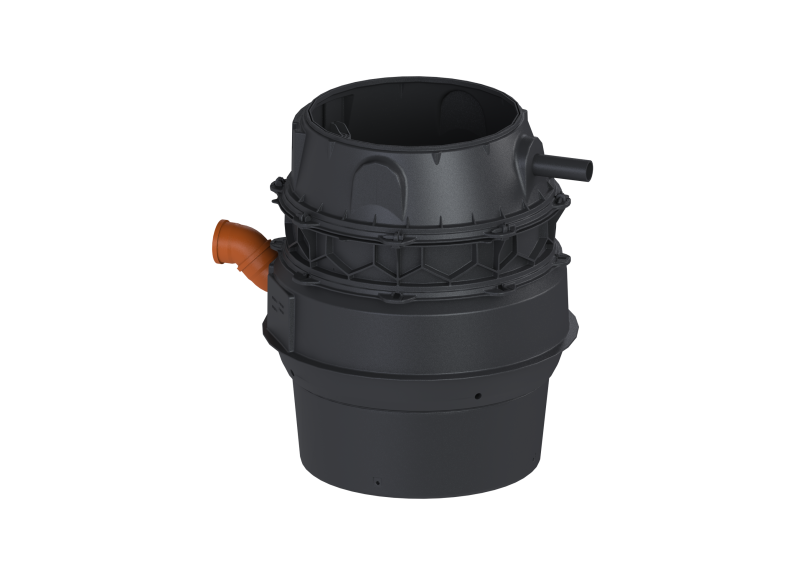 Pumpstation Aquapump XL Duo, SPF 4500-S1, niedr. Einbau, o. SG