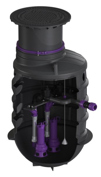 Pumpstation Aquapump XL Duo, Basic, AP 501,1900-2350 mm | 2021-06-23