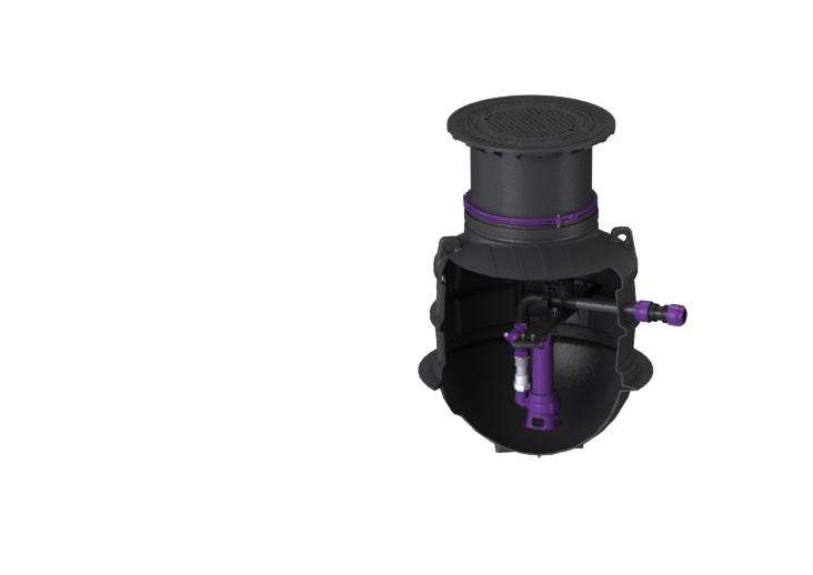 Pumpstation Aquapump XL Tronic, Basic, AP 501, 1400-1850 mm