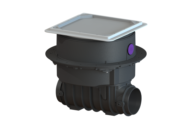 Rückstauverschluss Staufix SWA ohne Stutzen, Bodenplatte, befliesbar | 2011-01-01