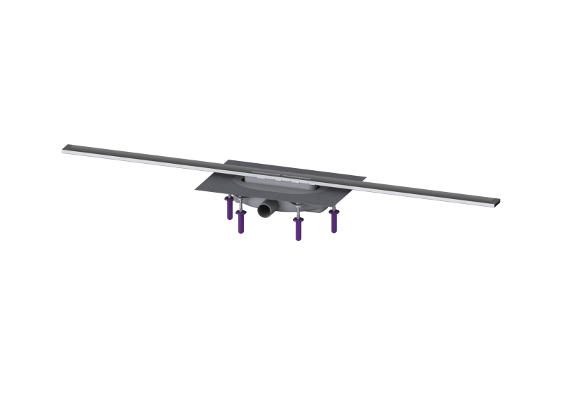 Duschrinne Linearis Infinity 60 L: 1200 mm, DN 40, Edelstahl poliert | 2021-04-01