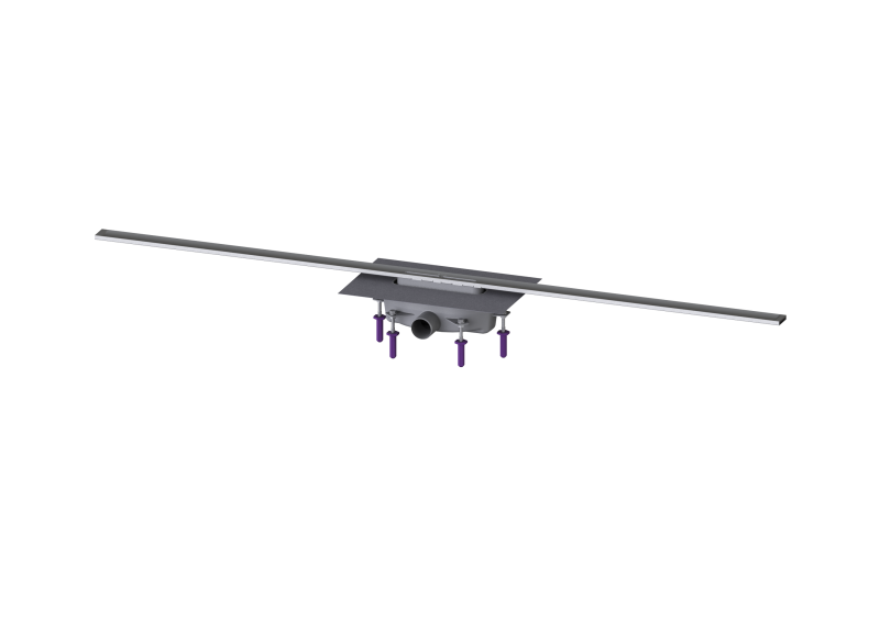 Duschrinne Linearis Infinity 90 L: 1600 mm, DN 50, Edelstahl gebürstet | 2021-04-01