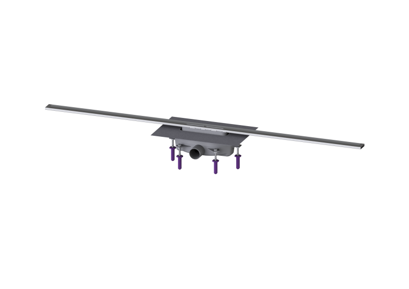 Duschrinne Linearis Infinity 90 L: 1400 mm, DN 50, Edelstahl poliert | 2021-04-01