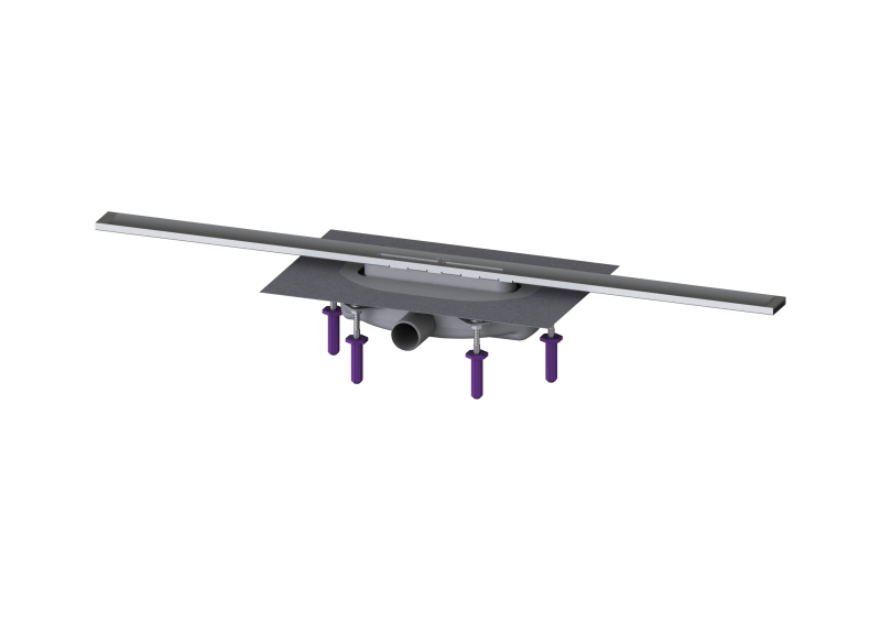 Duschrinne Linearis Infinity 60 L: 900 mm, DN 40, Edst. pol., Megastop | 2021-04-01