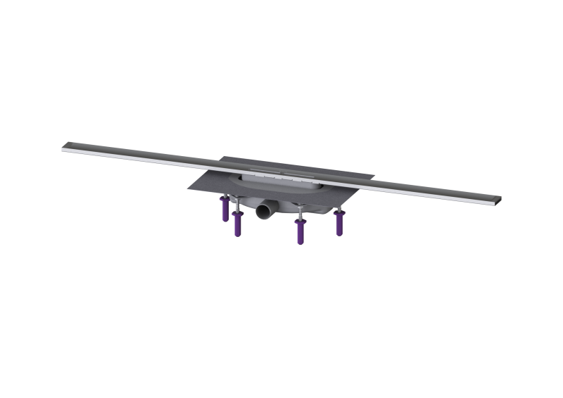 Duschrinne Linearis Infinity 60 L: 1100 mm, DN 40, Edst. pol., Megastop | 2021-04-01