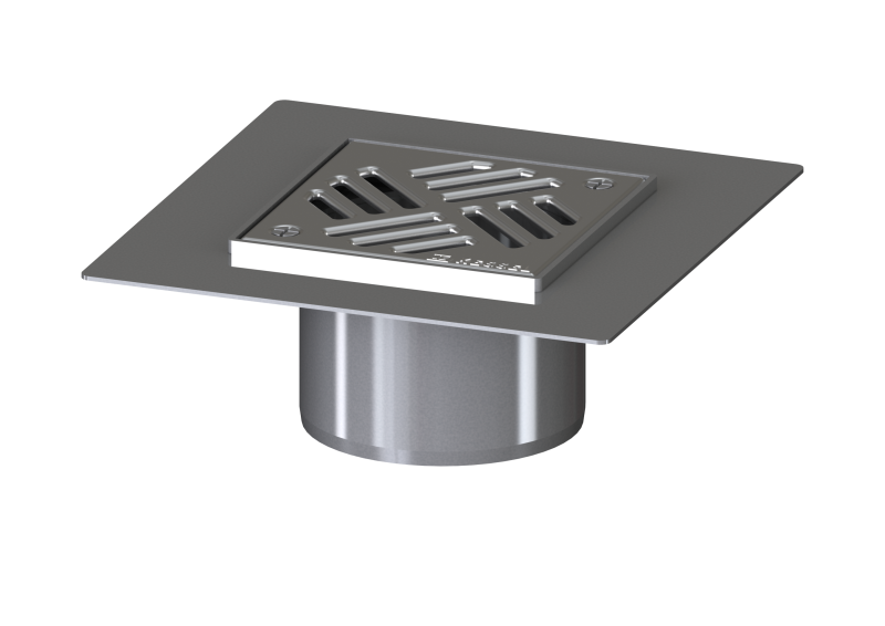 Aufsatzstück Ferrofix Sys 125, KF 6mm, Schlitzr., 146x146 mm