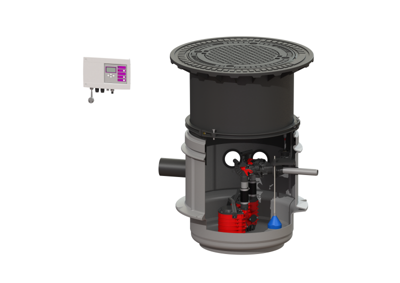 Aquapump Medium pumping station (non-faecal) 